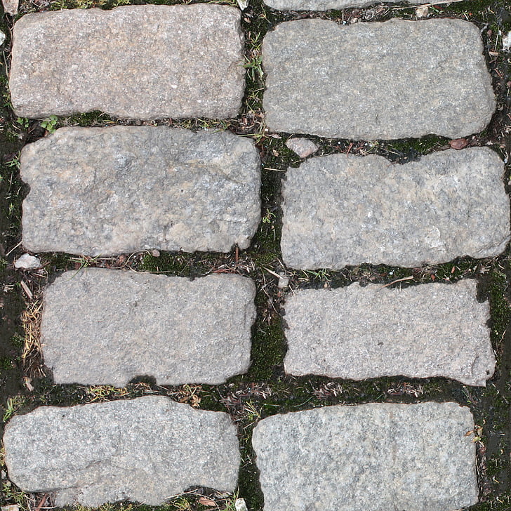 pedres, pedra, passarel·la, camí, en mosaic vertical, Terra enrajolat, l'aire lliure