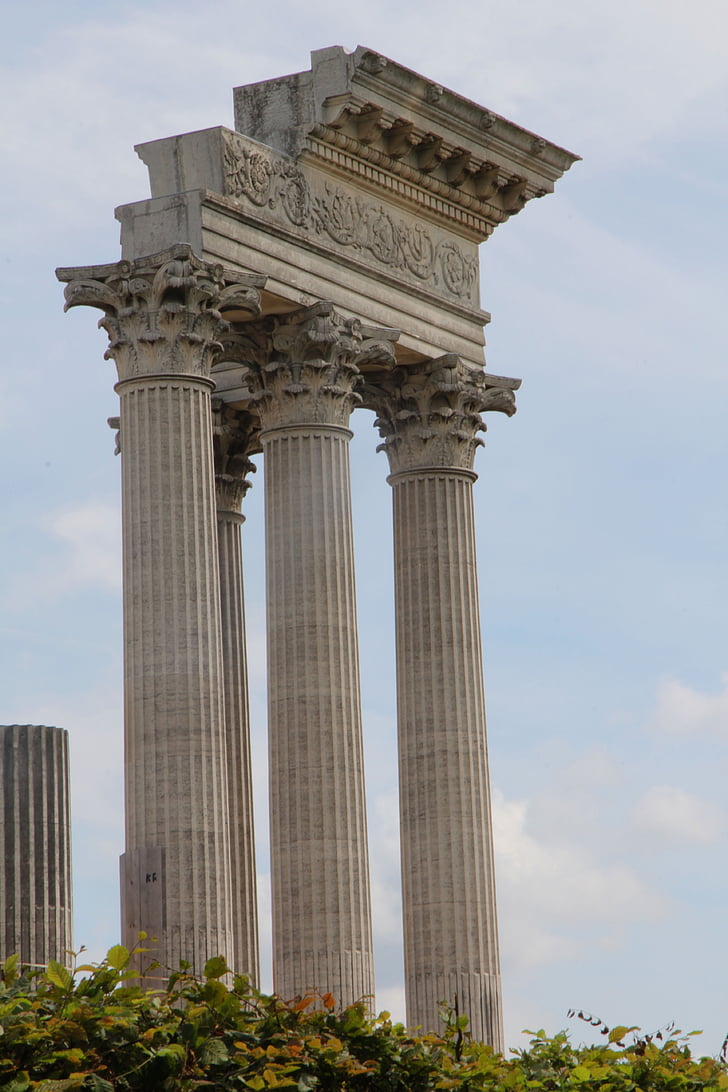 Xanten, Romas, arhitektūra, drupas