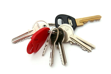 anahtarları, Anahtarlık, bir yüzük tuşları, Kale