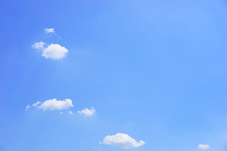 mây tích, đám mây, Cumulus, ngày hè, bầu trời, màu xanh, Sunny