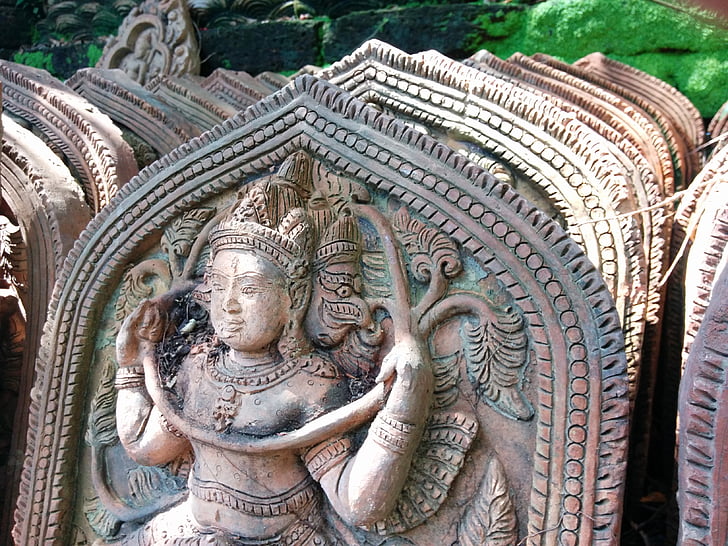 teracota, Thailanda, Statuia, Argila, ceramica, Thai, cultura