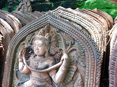 terracotta, thailand, statue, clay, pottery, thai, culture