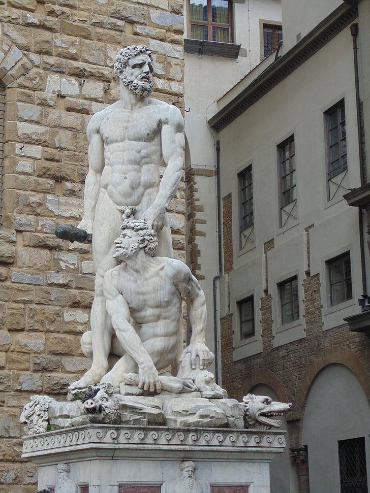 David, staty, Florens, Michelangelo, Italien, skulptur, berömda