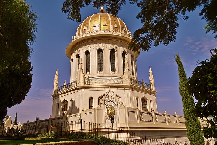 İsrail, Haifa, Bahai ' í inanç, Bahai ' í weltzentrum, Tapınak, Bahai ' í inanç Bahçe