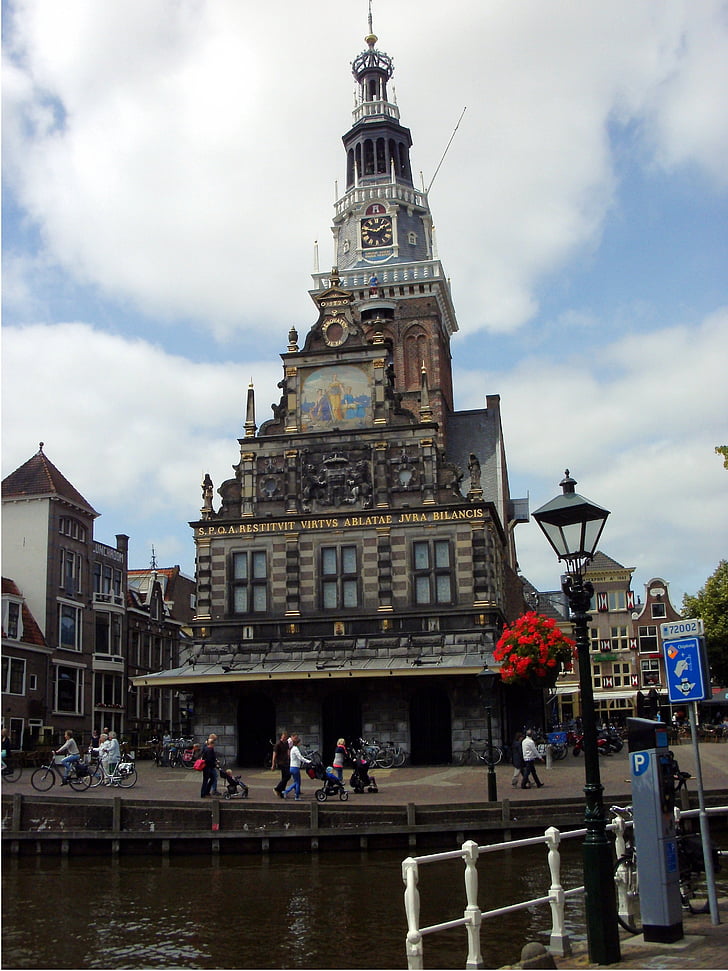 Alkmaar, Holland, kanaler