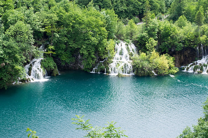 bakgrund, vatten, Kroatien