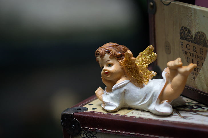 Cupidon, poupée, art, collection, modèle, jouets