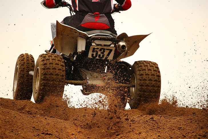 motocross, kereszt, Quad, ATV, verseny, All - terep jármű, homok