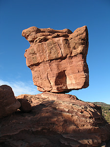 Munţii, gradina zeilor, Rocky, vârf, Colorado