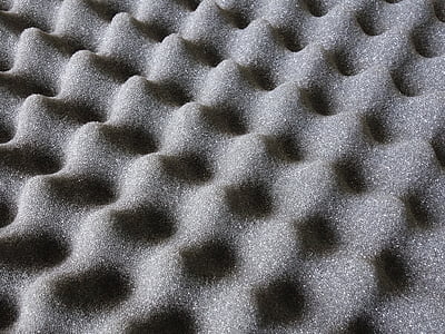 packaging material, foam, grey, wavy, abstract, pattern, texture