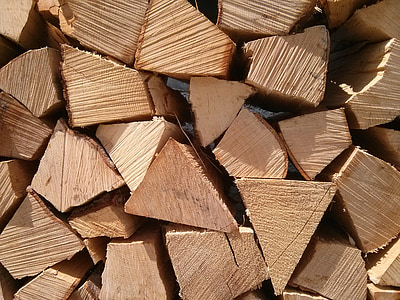 kayu, Penghangat Ruangan, log
