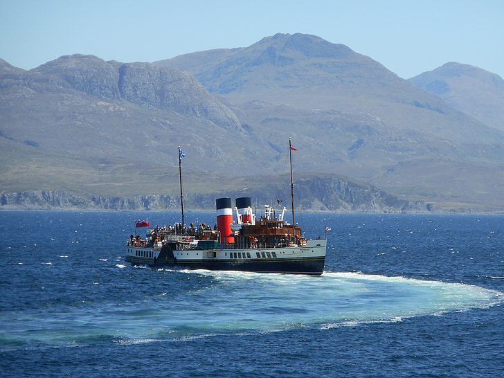 paddle steamer, waverley, day out