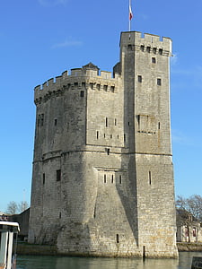 port, the rochelle, charente-maritime, fortress, tower, france