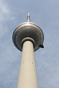 Torre della TV, Berlino, capitale, Germania, luoghi d'interesse, Alex, costruzione