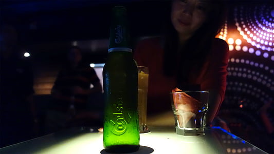 beer, bottle, bar