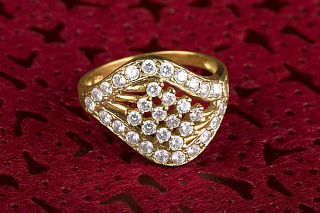 gyémánt, gyűrű, ékszerek, gyémánt gyűrű, esküvő, elkötelezettség, gem