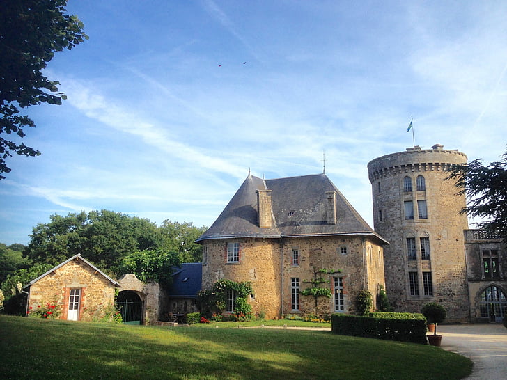 Château de la flocellière, Vendée, ponechat