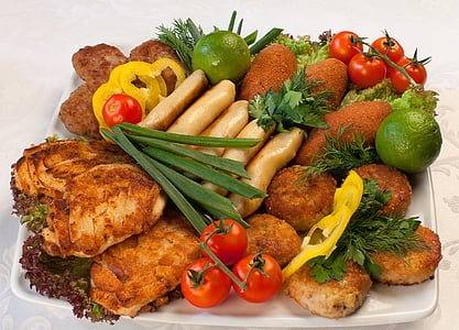 alimentaire, cuisine savoureuse, cuisine, plaque, nutrition, plats de viande, cuisine