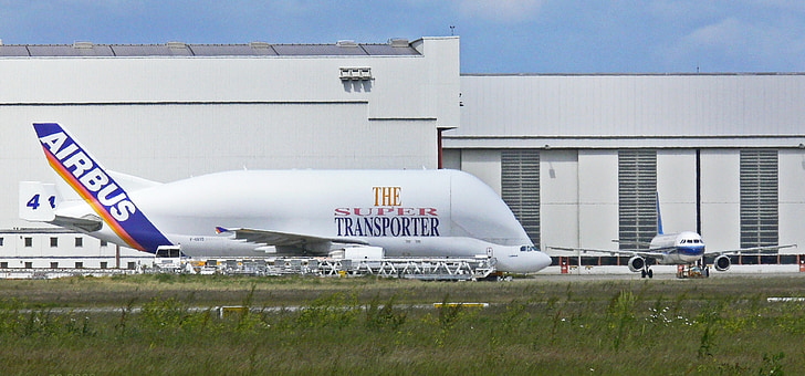 Airbus, Hamburg, közlekedési szórólap, Beluga, Jet, méretének összehasonlítása, Transporter