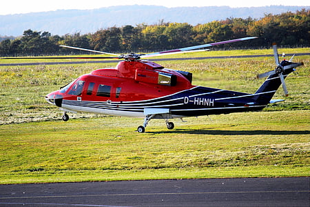 helikopter, lufthavn, flyvning, luftfart, flyve, rotorer, Kassel calden