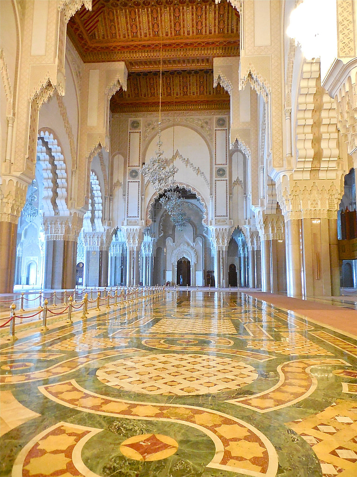 Casablanca, Hassan ii, džamija, Maroko, Hasan, arhitektura, islamske