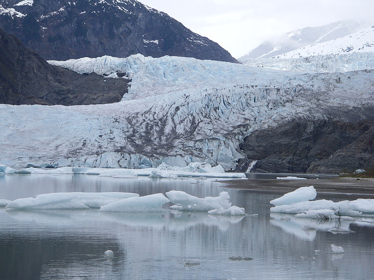 ธารน้ำแข็ง, น้ำแข็ง, หิมะ, ภูเขาน้ำแข็ง, อาร์กติก, เป็นน้ำแข็ง, น้ำแข็ง