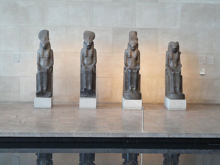 statuer, Museum, Metropolitan, historie