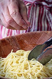 testenine, Špageti, hrane, italijanščina, kuhinje, kosilo, večerja