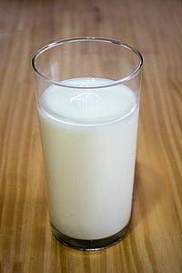 latte, vetro di latte, calcio, nutrizione, colazione, prodotti lattiero-caseari, bere