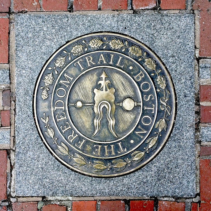 dom chodník, historické, pamiatka, Boston