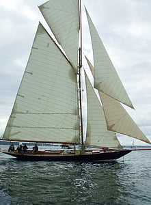 sailboat, former, brest, sailing, nautical Vessel, sail, sport
