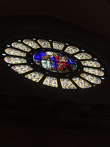 vetro macchiato, Münster, Svizzera, Basilea, Cattedrale, riformato, St