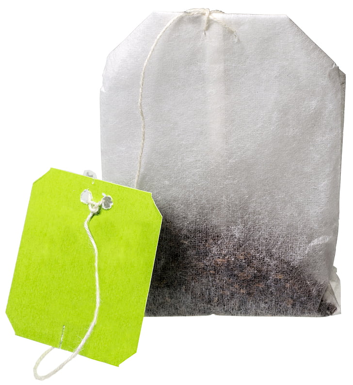 teás zacskó, tea, táska, ital, természetes, tea bag, papír