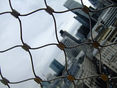 rešetke, neto, željezo, ograda, barijera, London