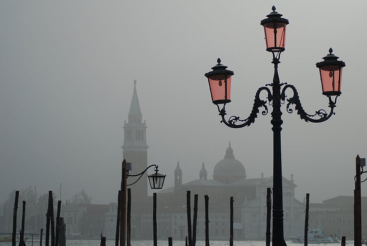 Venise, Italie, voyage, l’Europe, Carnaval, gondole, bateaux