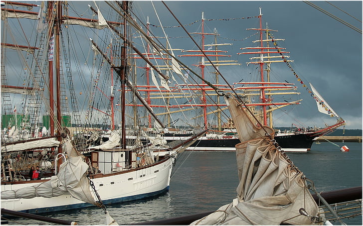 barco, Brest 2012, Brest, Puerto, Marina