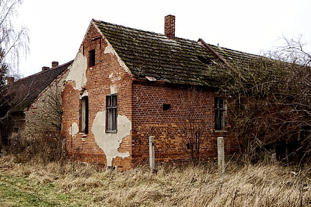 lost places, home, old, ruin, building, leave, break up