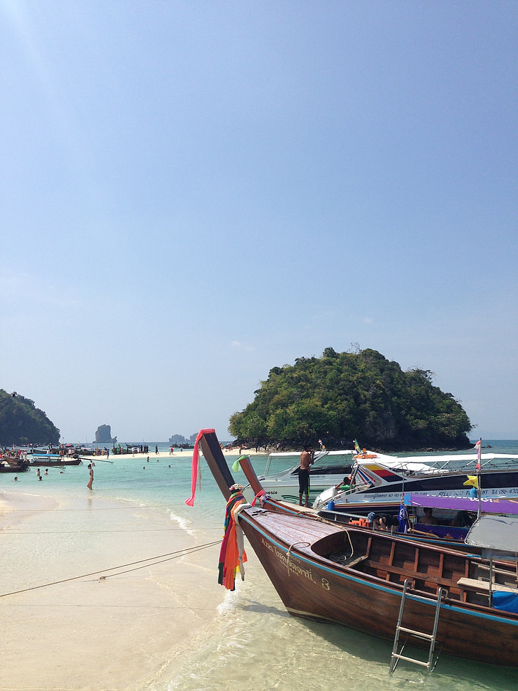 Wasser, Ozean, Boot, Schiff, Meer, Strand, Thailand
