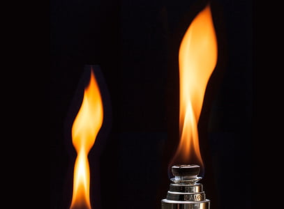 lamp, flame, yellow, room fragrance, air improvement, burn, fire
