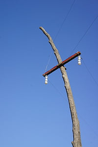 strommast, konstruksjon, elektrisitet, masten, strømledning, høyspenning, linje