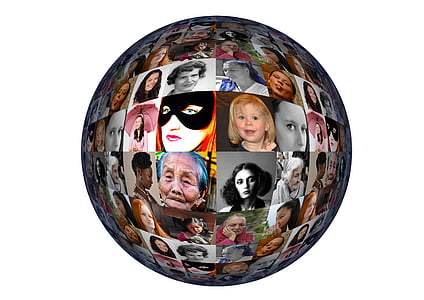 moteris, Moterys, moters dienos proga, Tarptautinė moters diena, Portretas, veido, taika pasaulyje