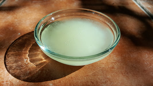 coconut oil, glass dish, organic, bowl, ayurveda