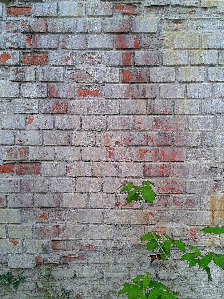 væg, mursten, gamle, blok, grunge, tekstur, baggrund
