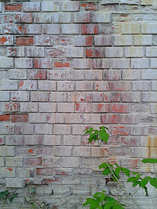 parede, tijolo, velho, bloco, grunge, textura, pano de fundo