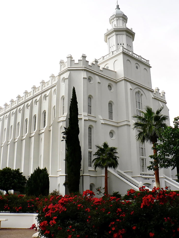 usa, united states, st-georges, mormon, temple, religion, sect