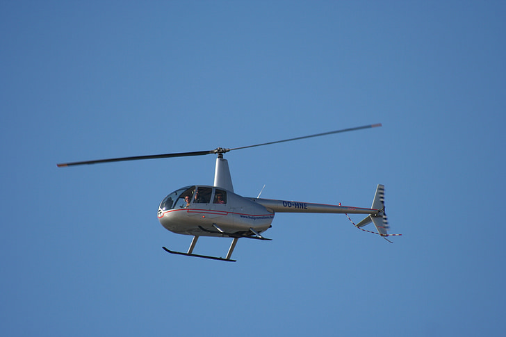 helicopter, fly, sky