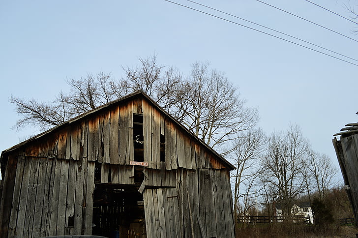 stodola, Kentucky, Budweiser ave, dřevo, farma