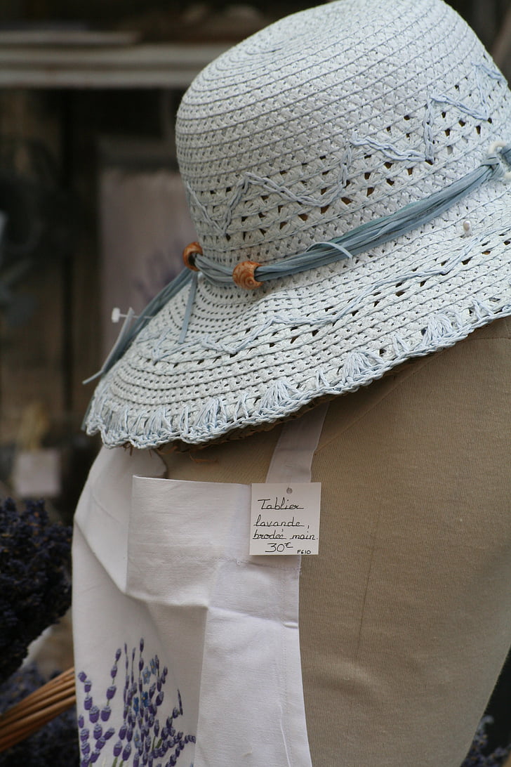 chapéu, loja, Provence