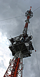 предаване кула, високо, радио кула, кула, антени, доставка