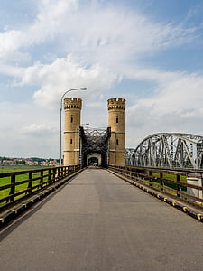 Tczew, Pont, Monument, arquitectura, renom, Pont - l'home fet estructura